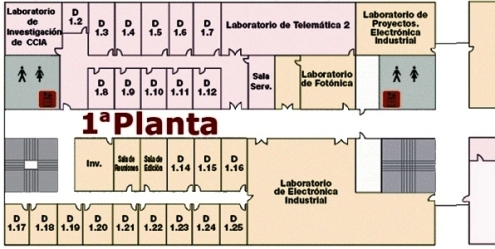 plano primera planta